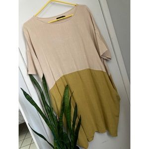 Roolee Oversized Linen Dress (with Pockets)